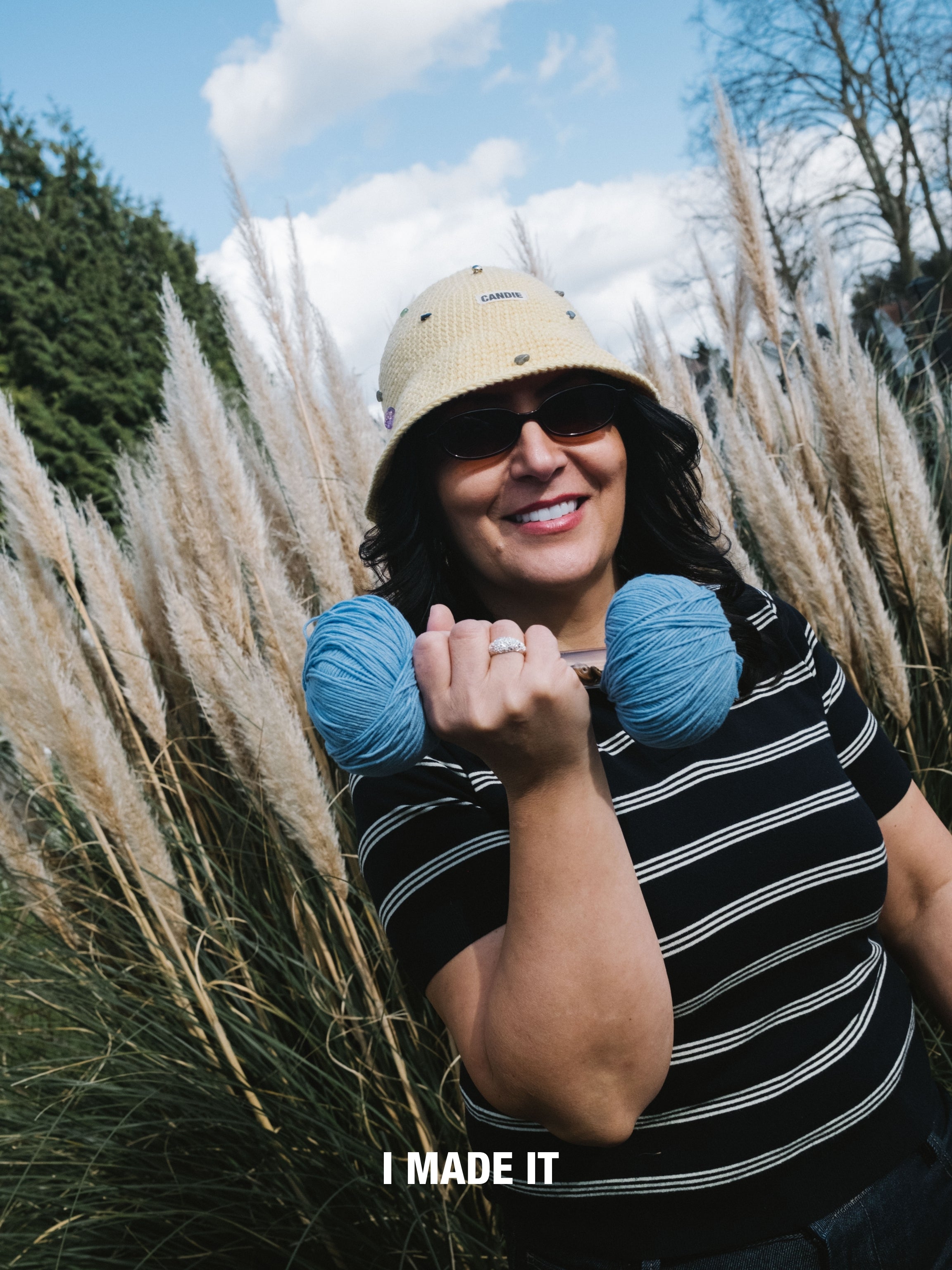 My Mom Made It - Striped Hat