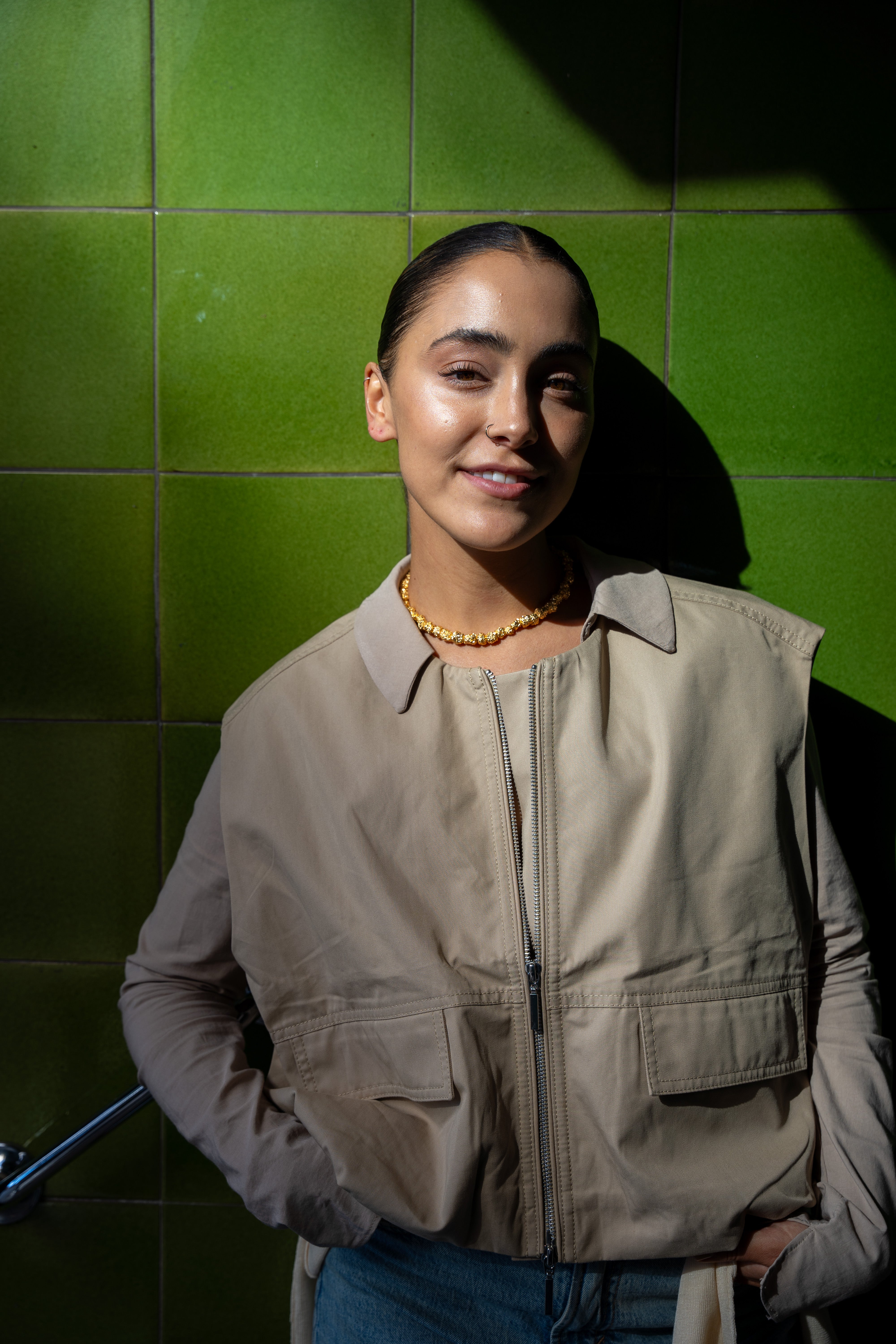 Textured Maxi Necklace