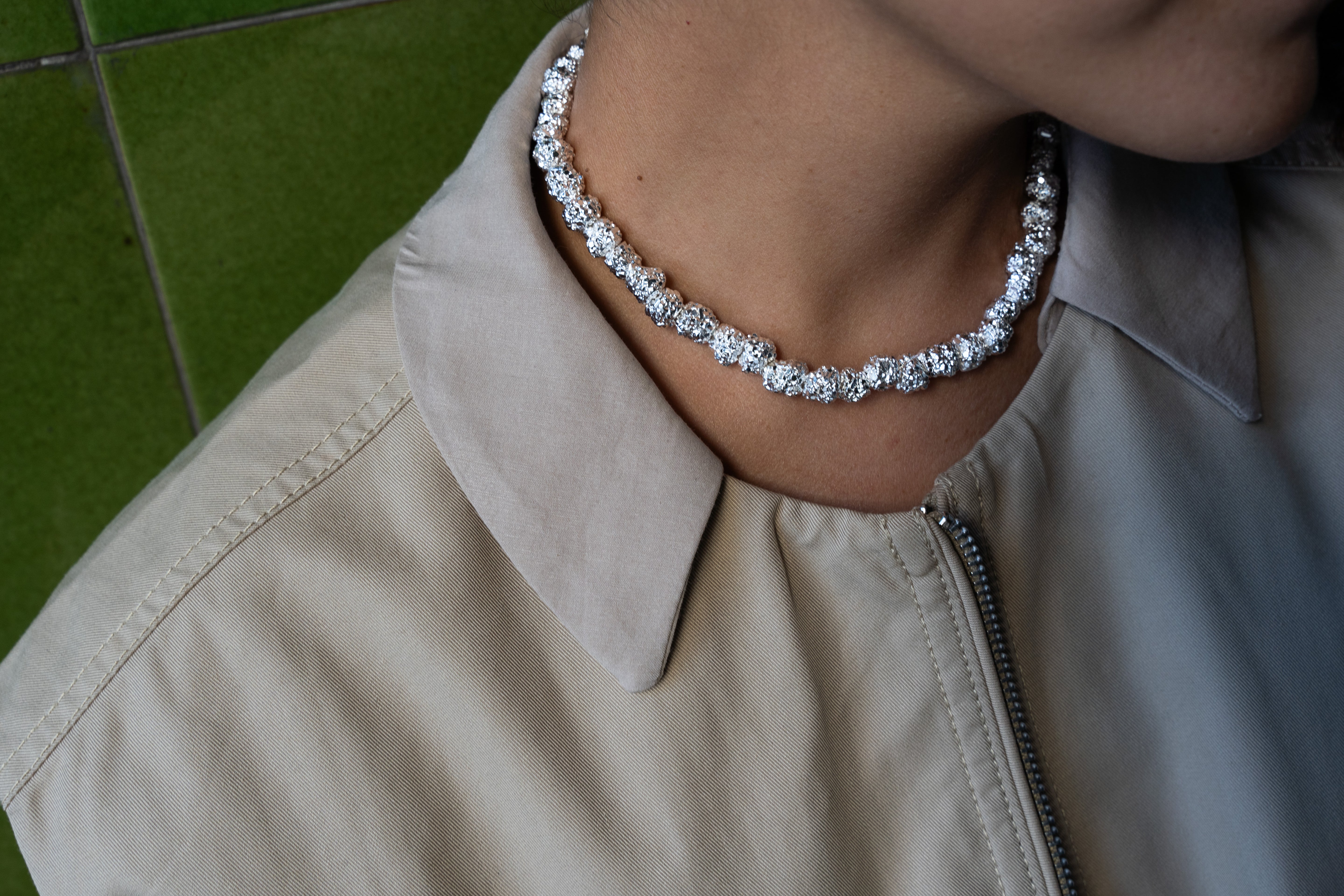 Textured Maxi Necklace