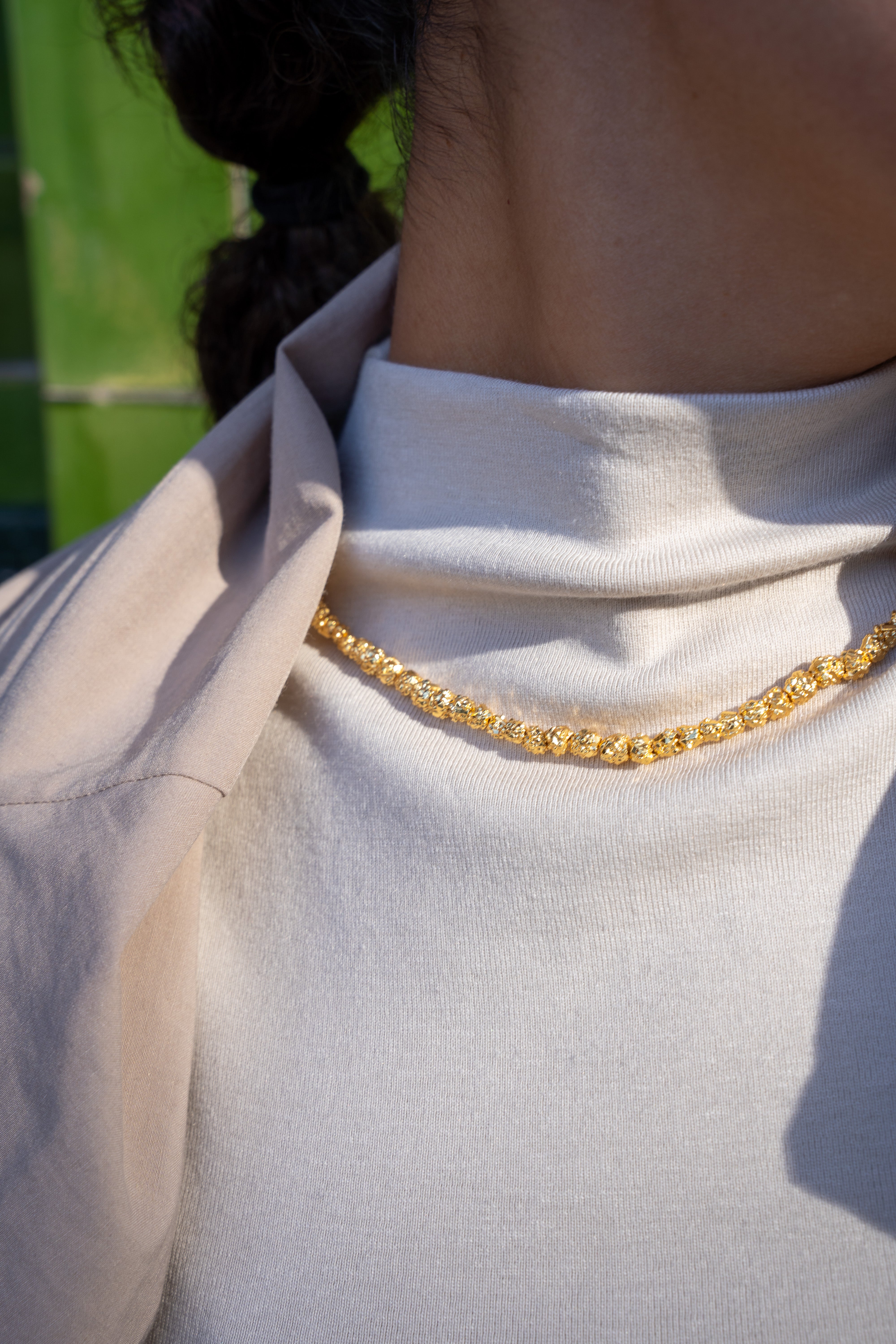 Textured Mini Necklace