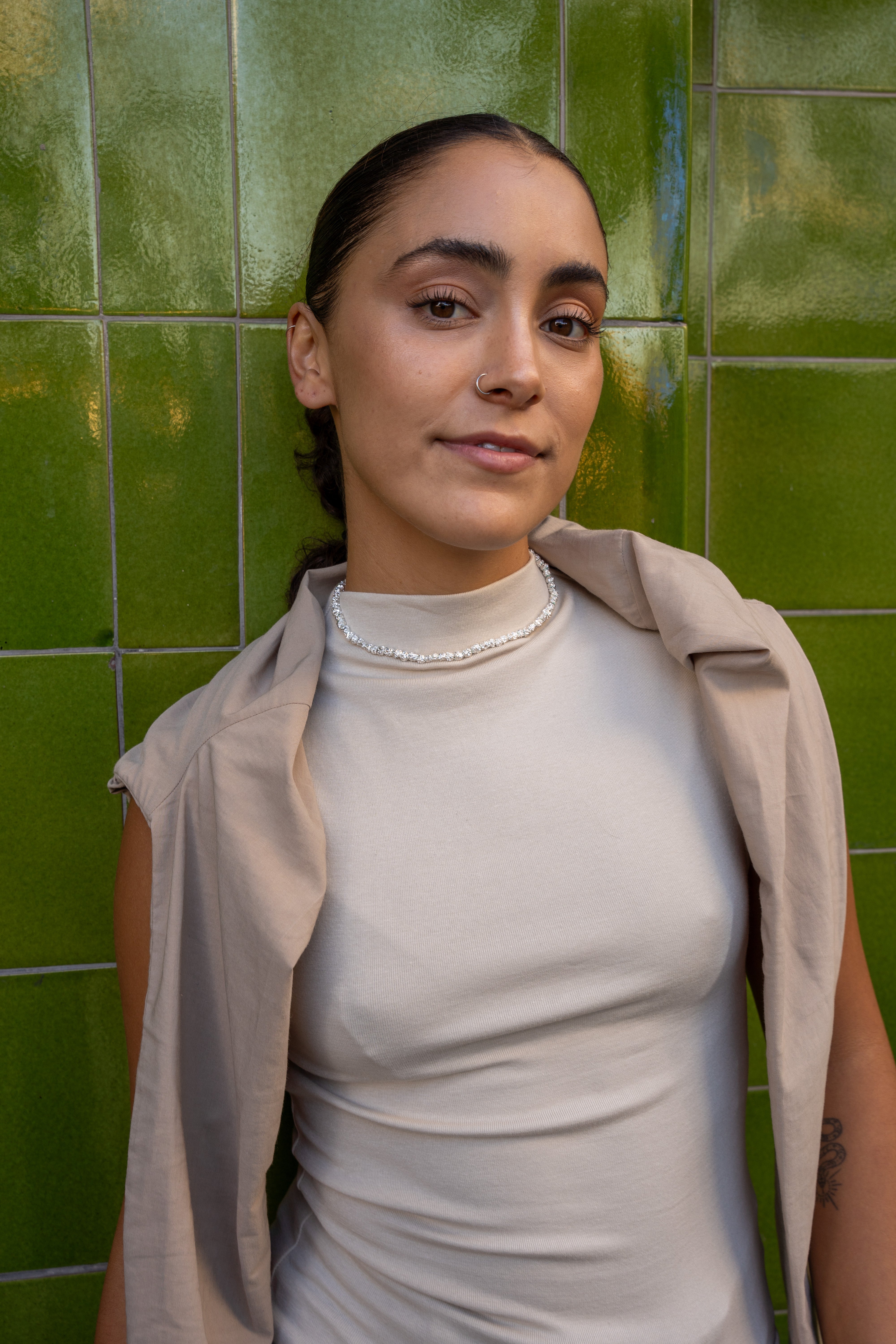 Textured Mini Necklace