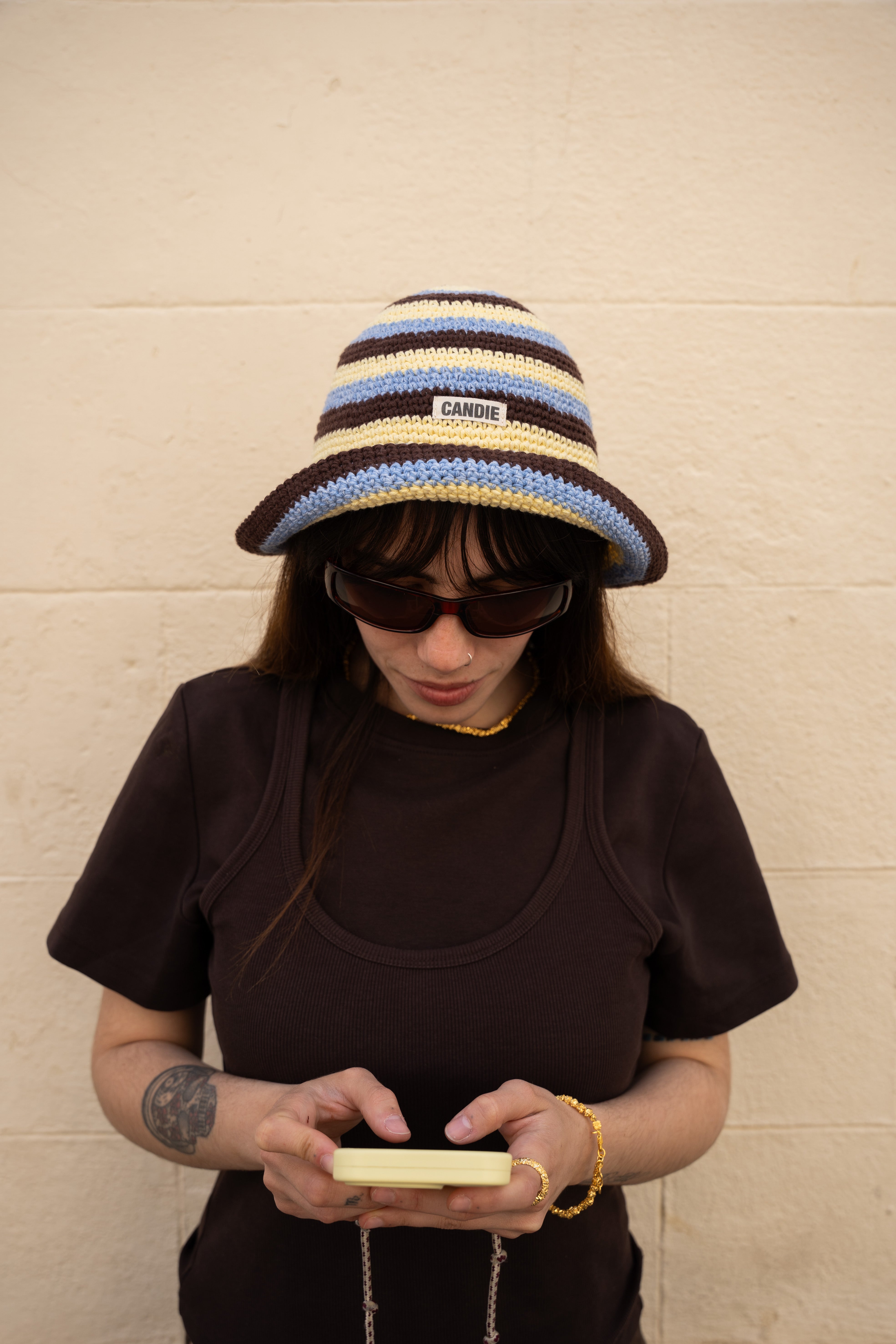 My Mom Made It - Striped Hat